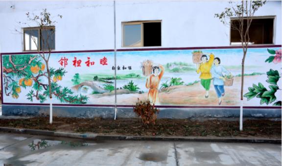 寻乌乡镇文化墙 乡风文明焕发新活力