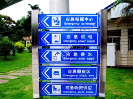 寻乌标识导向系统设计需要掌握的四大元素