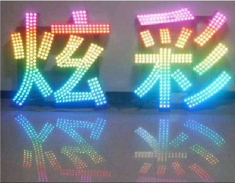 寻乌LED发光字开始流行的原因。