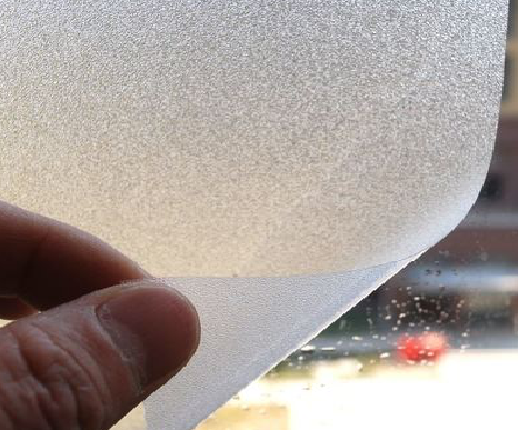 寻乌玻璃门外面粘广告用什么材料好？